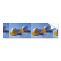 Smashed egg bumper stickers