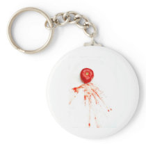 Smashed Tomato Keychains