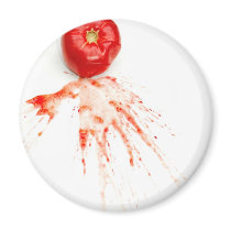 Smashed Tomato Magnets