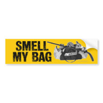 Smell My Bag bumper stickers