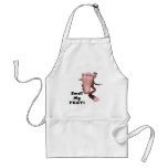 Smell My Feet Big Foot Monster Apron