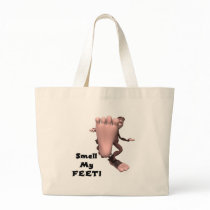 Smell My Feet Big Foot Monster Bags