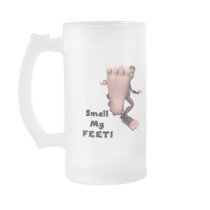 Smell My Feet Big Foot Monster Coffee Mug