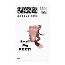 Smell My Feet Big Foot Monster postage