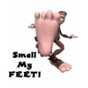 Smell My Feet Big Foot Monster t-shirts by doonidesigns Smell My Feet Big Foot Monster t-shirts