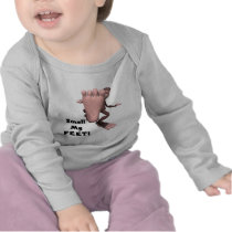 Smell My Feet Big Foot Monster Tshirts