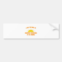 Smell of Aerospace Engineering in the Morning Bumper Stickers