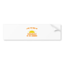 Smell of Epidemiology in the Morning Bumper Sticker
