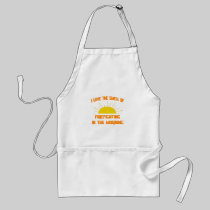 Smell of Firefighting in the Morning Aprons