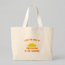 Smell of Firefighting in the Morning Tote Bags