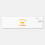 Smell of History in the Morning Bumper Sticker