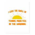 Smell of Tennis Practice in the Morning Post Cards