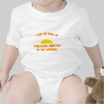 Smell of Wrestling Practice in the Morning Baby Bodysuits