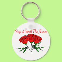 Smell The Roses keychains