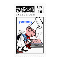 smells-good, yummy postage