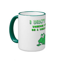 Smelly Frog Mug by calroofer Smelly Frog Mug