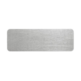 SMGG SILVER METALLIC GREY GRAY BACKGROUNDS WALLPAP RETURN ADDRESS LABEL