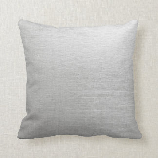 SMGG SILVER METALLIC GREY GRAY BACKGROUNDS WALLPAP THROW PILLOWS