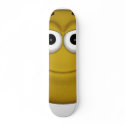 Smile.-3d-black skateboards by AllSmiley Smile.-3d-black skateboards