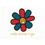 Smile and Let it Go postcards