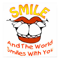 Smile and the World Smiles with You posters by MarkoMarko Smile and the World Smiles with You posters