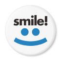 Smile - Blue magnets by visualnewbie Smile - Blue magnets