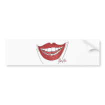 Smile Bumper Sticker