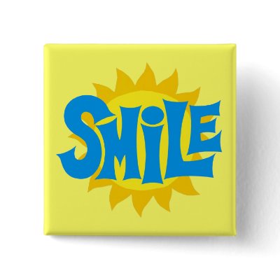 Smile Pinback Button by PraiseProducts