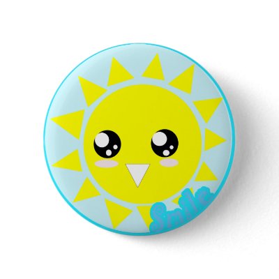 Smile Button by 2cutebuttons