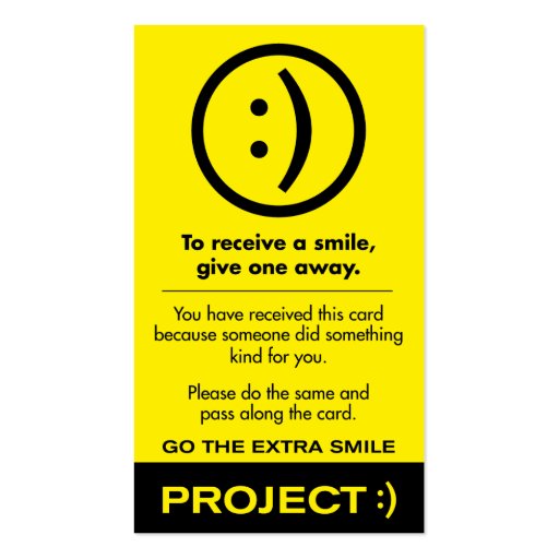 Smile Cards Business Card