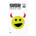 smile devil postage