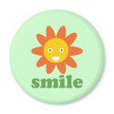 Smile Flower magnets