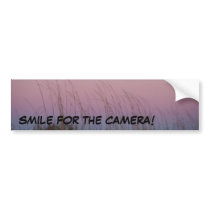 Smile for the Camera! Bumper Sticker