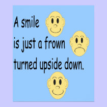 Smile-Frown Poster posters