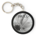 Smile - Gerber Daisy Keychain