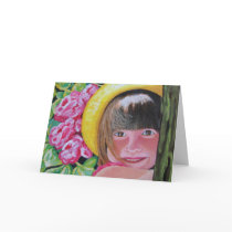 Smile Girl Card