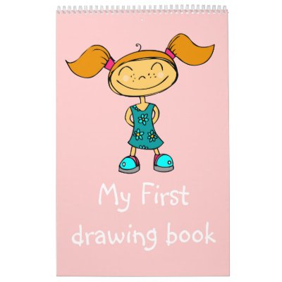 Smile Girl - My  First drawing book Wall Calendars by myhome71