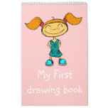 Smile Girl - My  First drawing book Wall Calendars