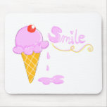 Smile Ice Cream Mouse Pad