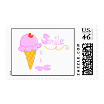 Smile Ice Cream Stamps