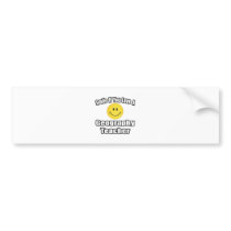 Smile If You Love A Geography Teacher bumper stickers