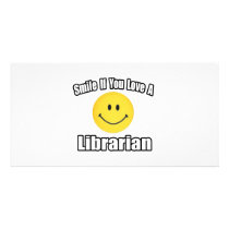 Smile If You Love a Librarian photo cards