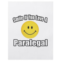Smile If You Love a Paralegal Full Color Flyer