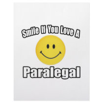 Smile If You Love a Paralegal Personalized Letterhead