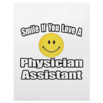 Smile If You Love A Physician Assistant Letterhead Design