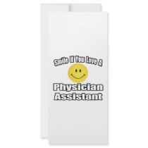 Smile If You Love A Physician Assistant Custom Rack Cards