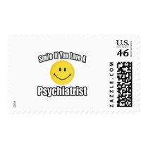 Smile If You Love a Psychiatrist postage