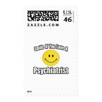 Smile If You Love a Psychiatrist postage