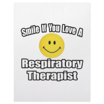 Smile If You Love A Respiratory Therapist Custom Letterhead