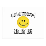 Smile If You Love a Zoologist Postcard